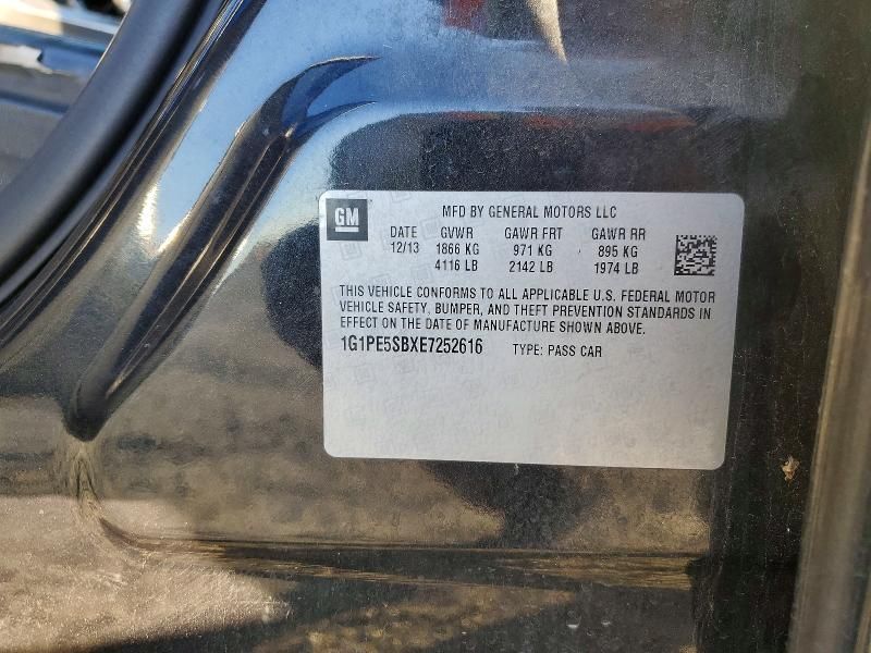 2014 Chevrolet Cruze lt