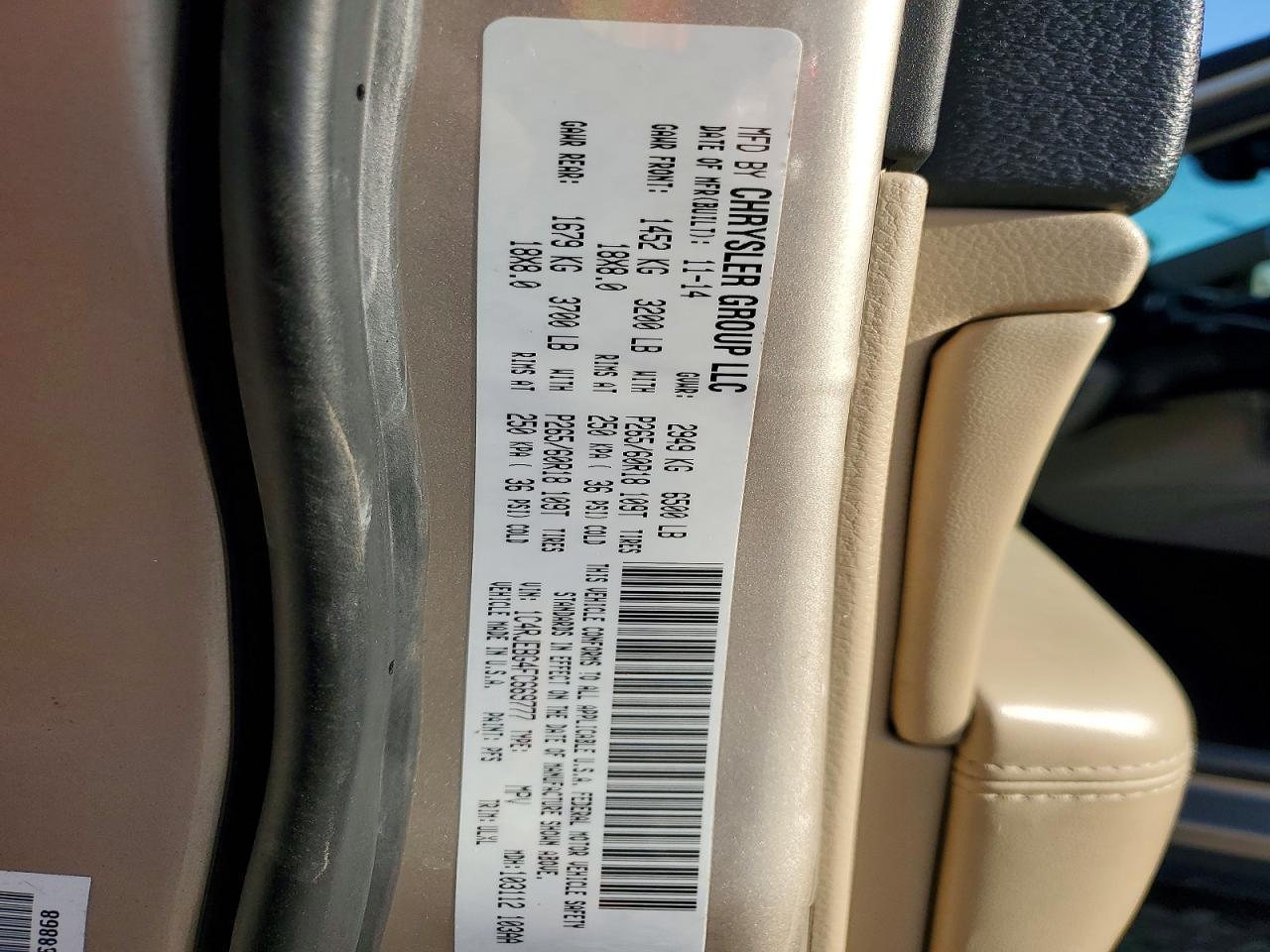 2015 Jeep Grand Cherokee Limited