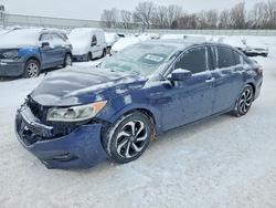 Salvage cars for sale from Copart Davison, MI: 2017 Honda Accord ex