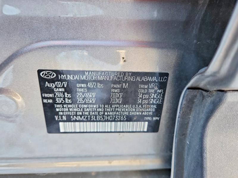 2018 Hyundai Santa fe Sport