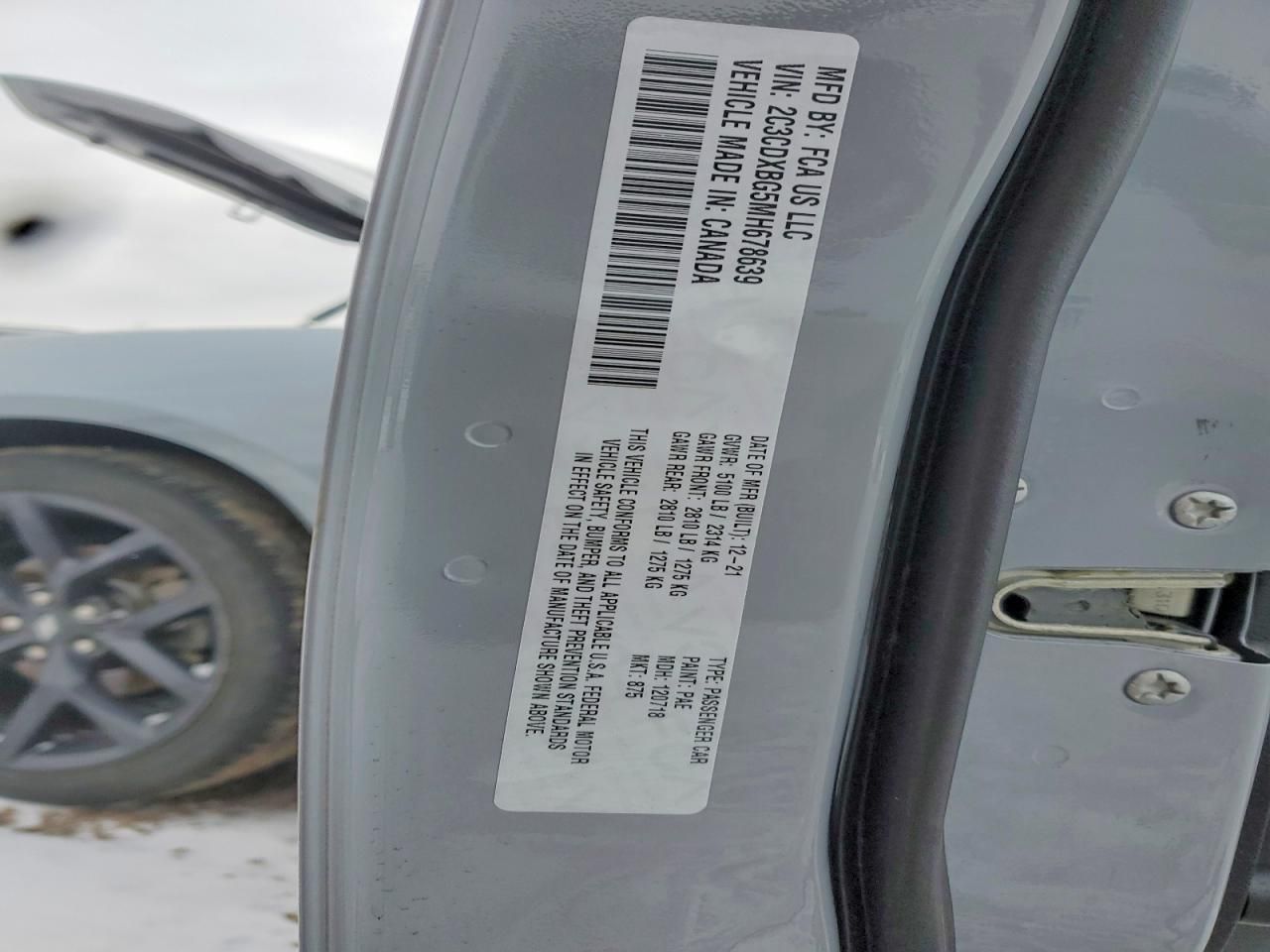 2021 Dodge Charger sxt