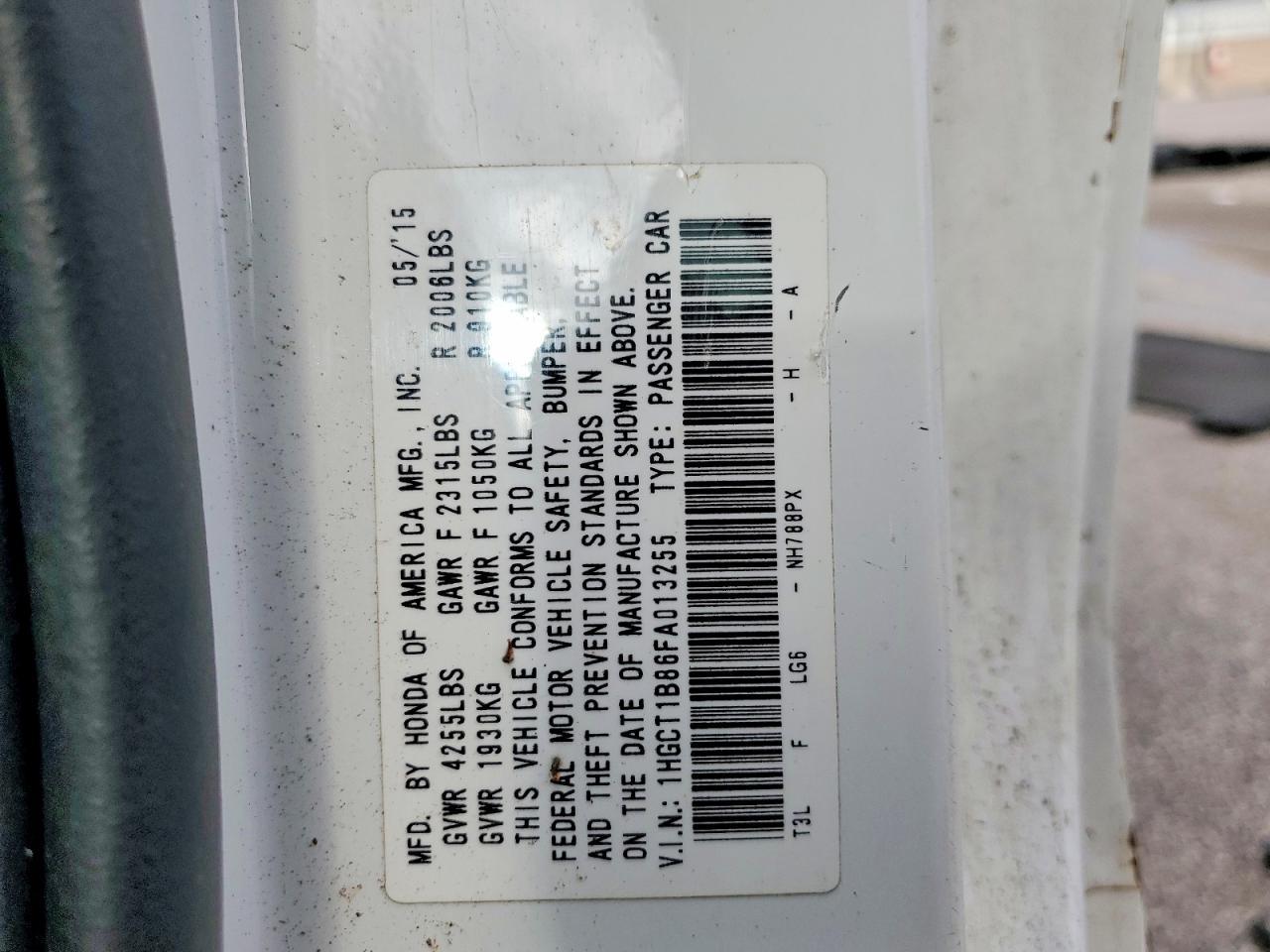 2015 Honda Accord exl