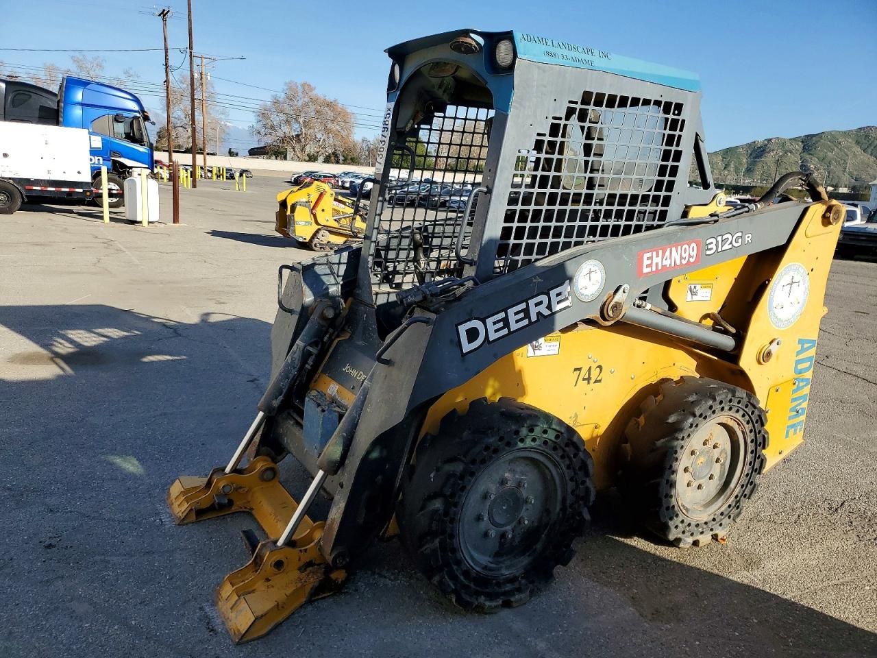 2016 John Deere 312GR Skid Steer Loader