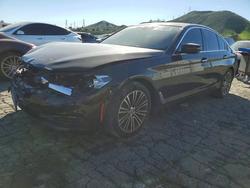 Salvage cars for sale from Copart Colton, CA: 2018 BMW 530 i