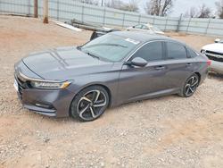Honda salvage cars for sale: 2018 Honda Accord Sport