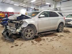 Vehiculos salvage en venta de Copart Ham Lake, MN: 2012 Chevrolet Equinox lt