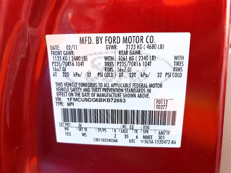 2011 Ford Escape xlt