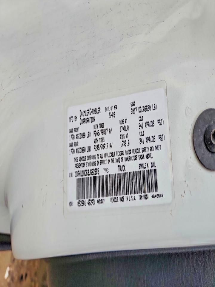 2003 Dodge Ram 1500 st