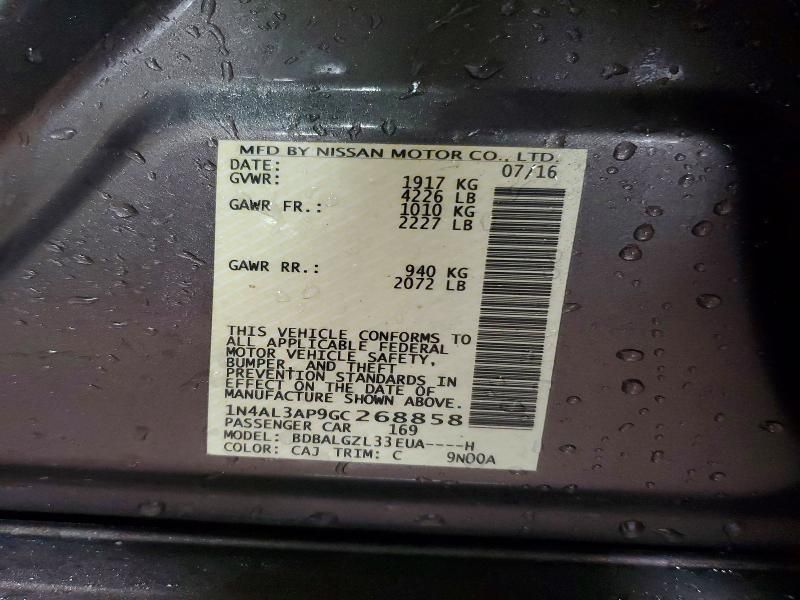 2016 Nissan Altima 2.5