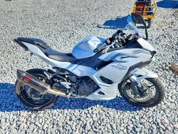 Salvage cars for sale from Copart Arcadia, FL: 2025 Kawasaki EX500 H