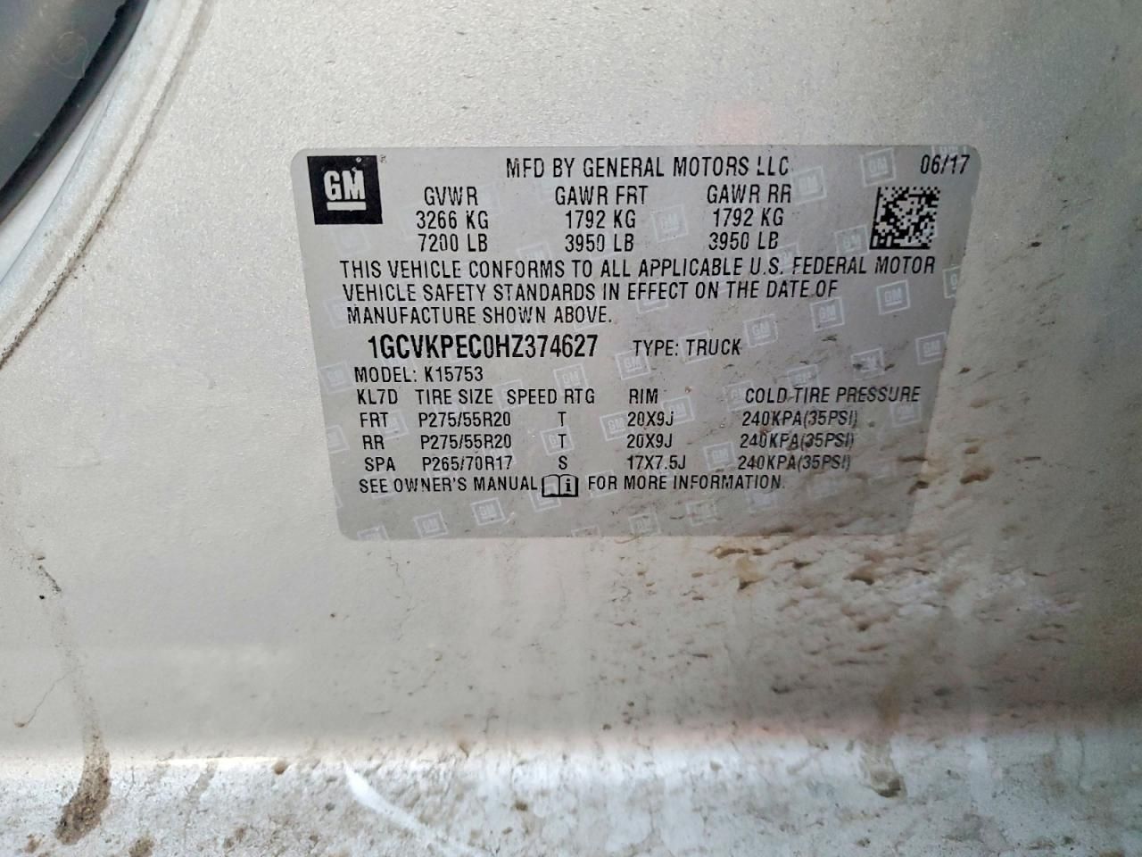 2017 Chevrolet Silverado K1500 Custom