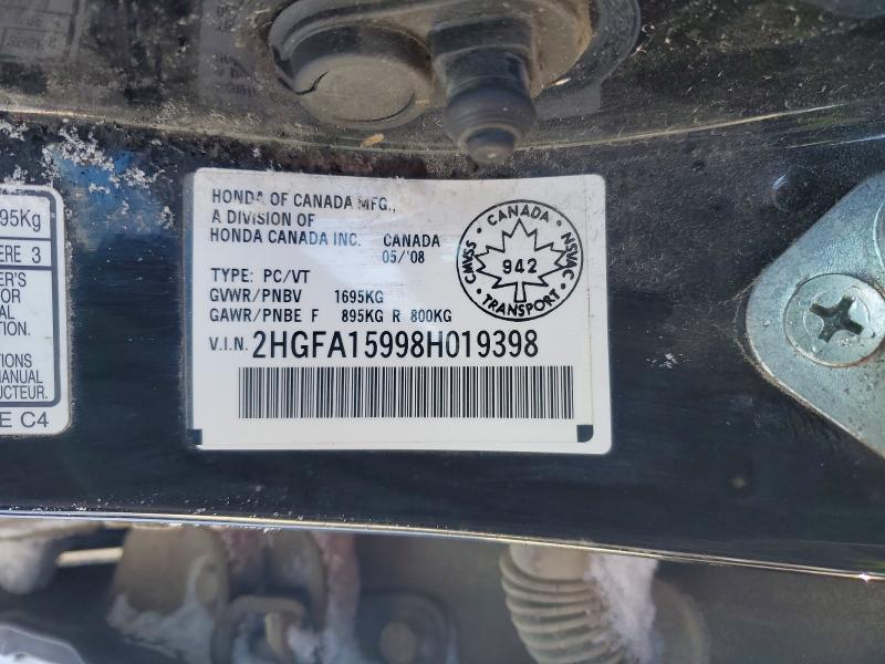 2008 Honda Civic exl