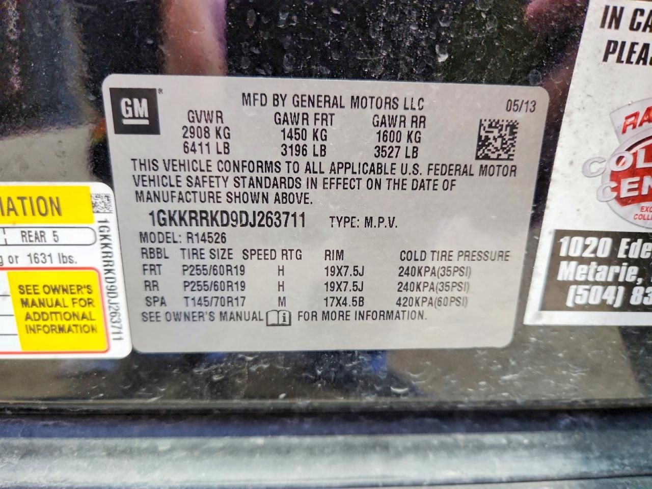 2013 GMC Acadia Slt-1