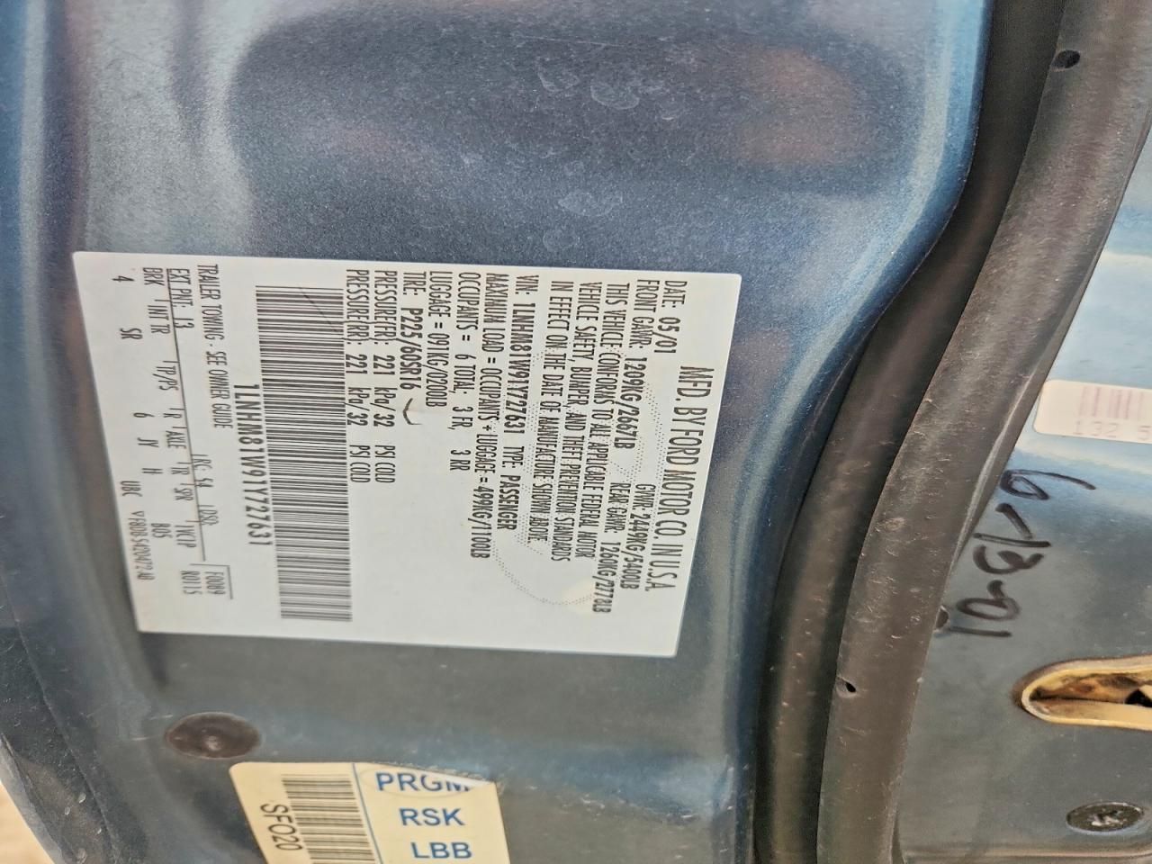 2001 Lincoln Town car Executive