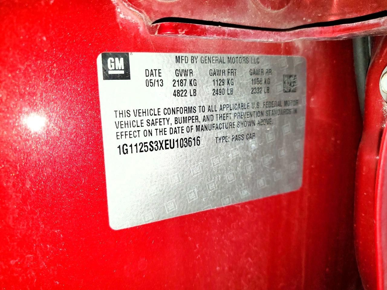 2014 Chevrolet Impala lt