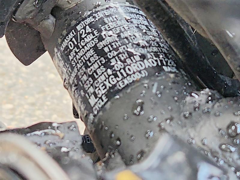 2024 Kawasaki Ex500 a