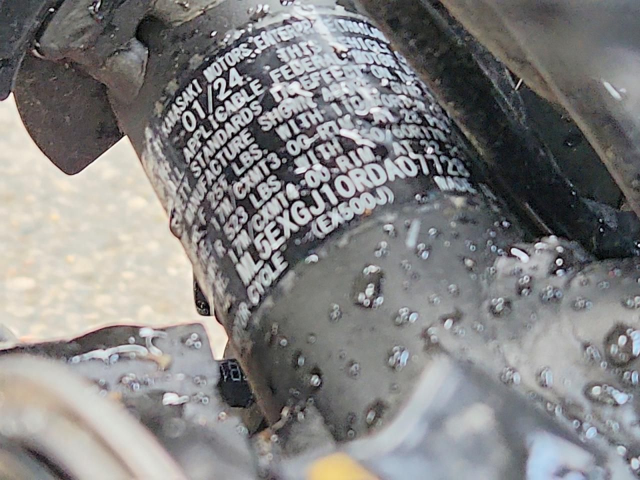 2024 Kawasaki EX500 A