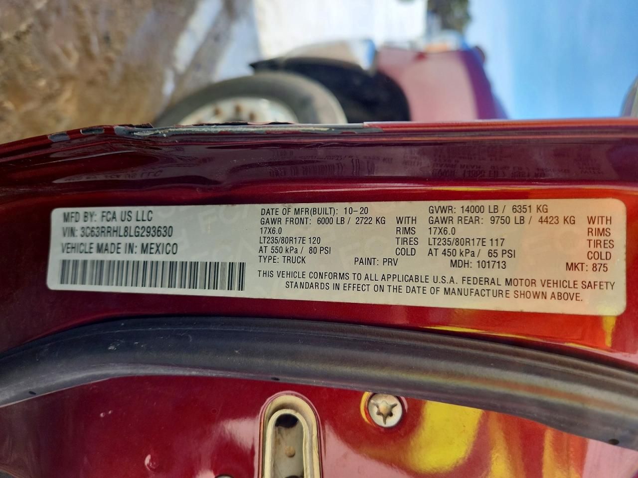 2020 Dodge RAM 3500 BIG Horn