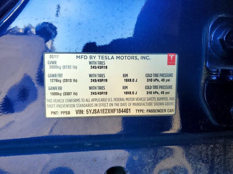 2017 Tesla Model s