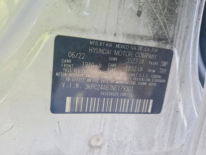 2022 Hyundai Accent se