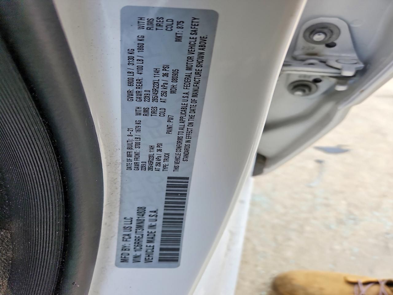 2021 Dodge 1500 Laramie