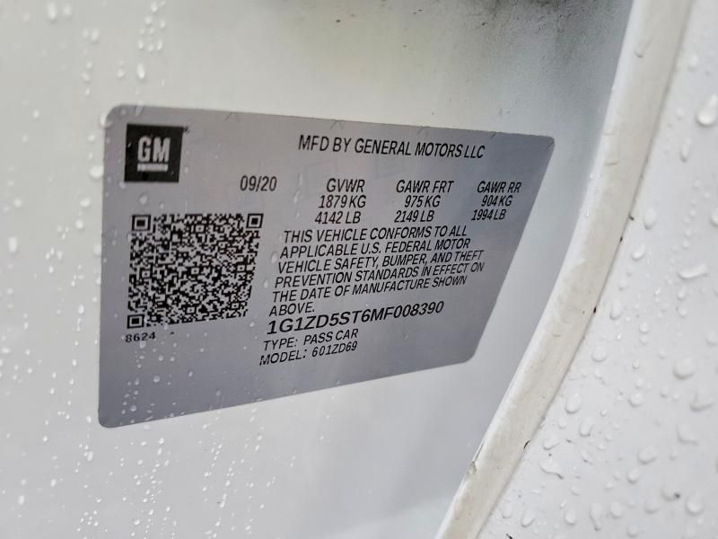 2021 Chevrolet Malibu lt