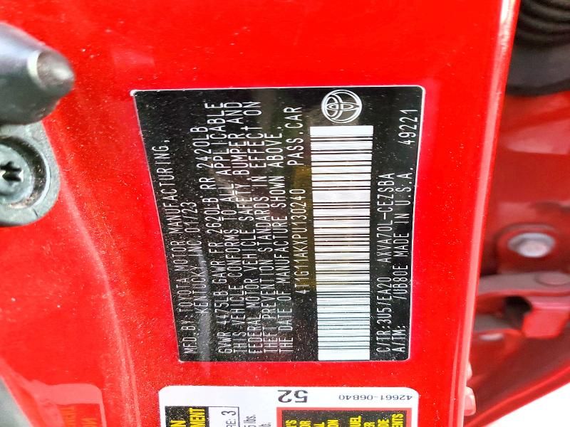 2023 Toyota Camry se Night Shade