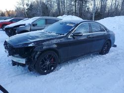 Mercedes-Benz S-class salvage cars for sale: 2019 Mercedes-Benz S 450 4matic