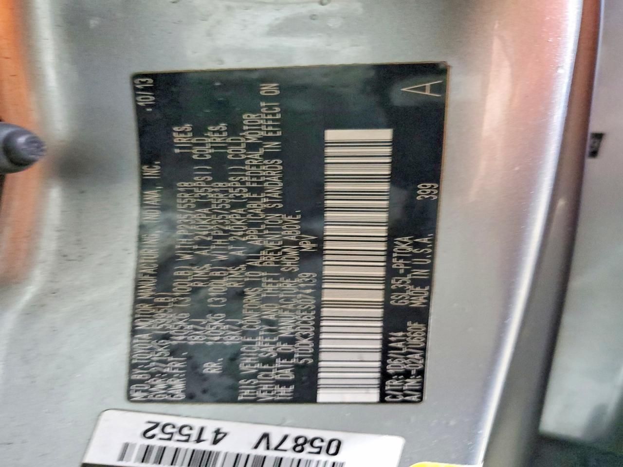 2014 Toyota Sienna xle