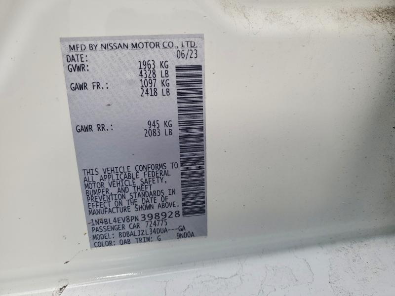 2023 Nissan Altima sl