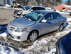 2011 Toyota Corolla Base en venta en Mendon, MA