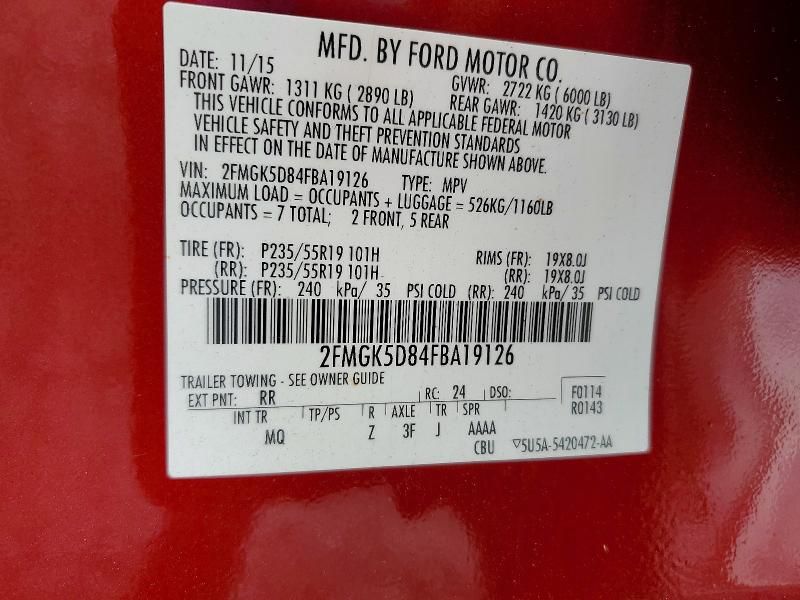 2015 Ford Flex Limited