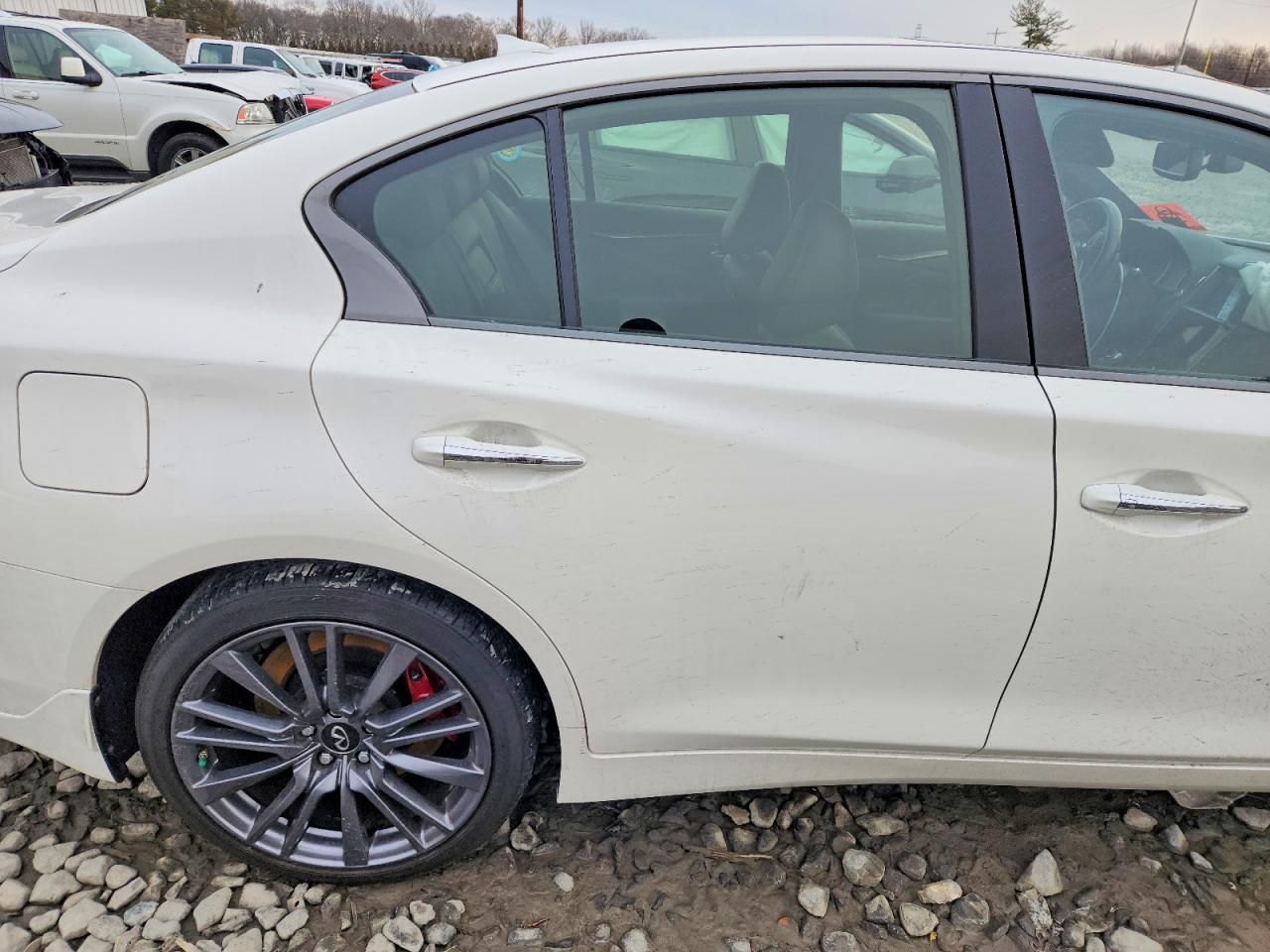 2023 Infiniti Q50 red Sport 400