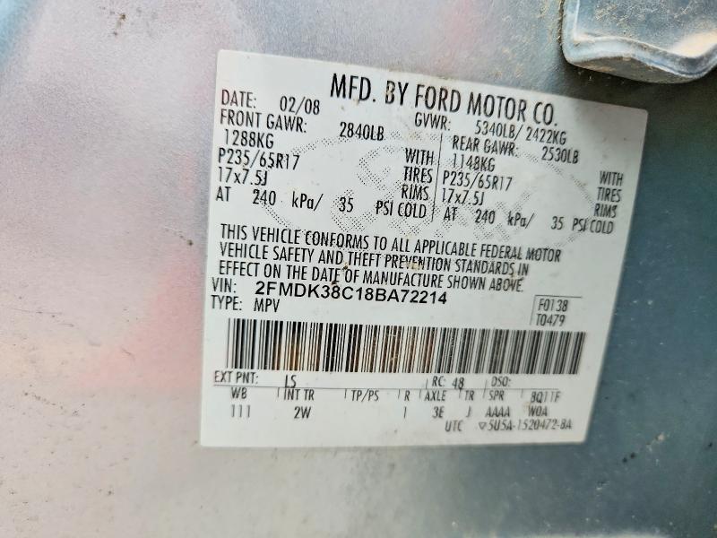 2008 Ford Edge sel