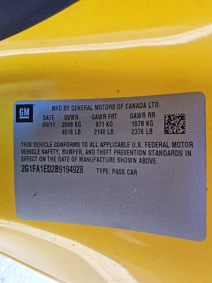 2011 Chevrolet Camaro ls