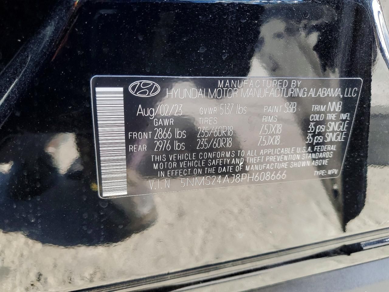 2023 Hyundai Santa fe sel