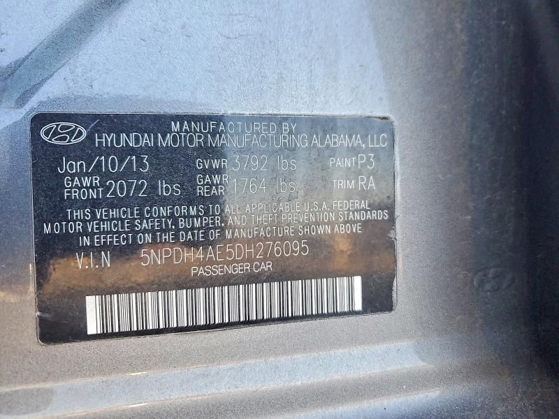 2013 Hyundai Elantra gls