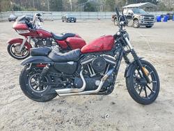 Salvage cars for sale from Copart Savannah, GA: 2017 Harley-Davidson XL883 Iron 883