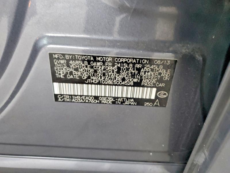2014 Lexus Is 250