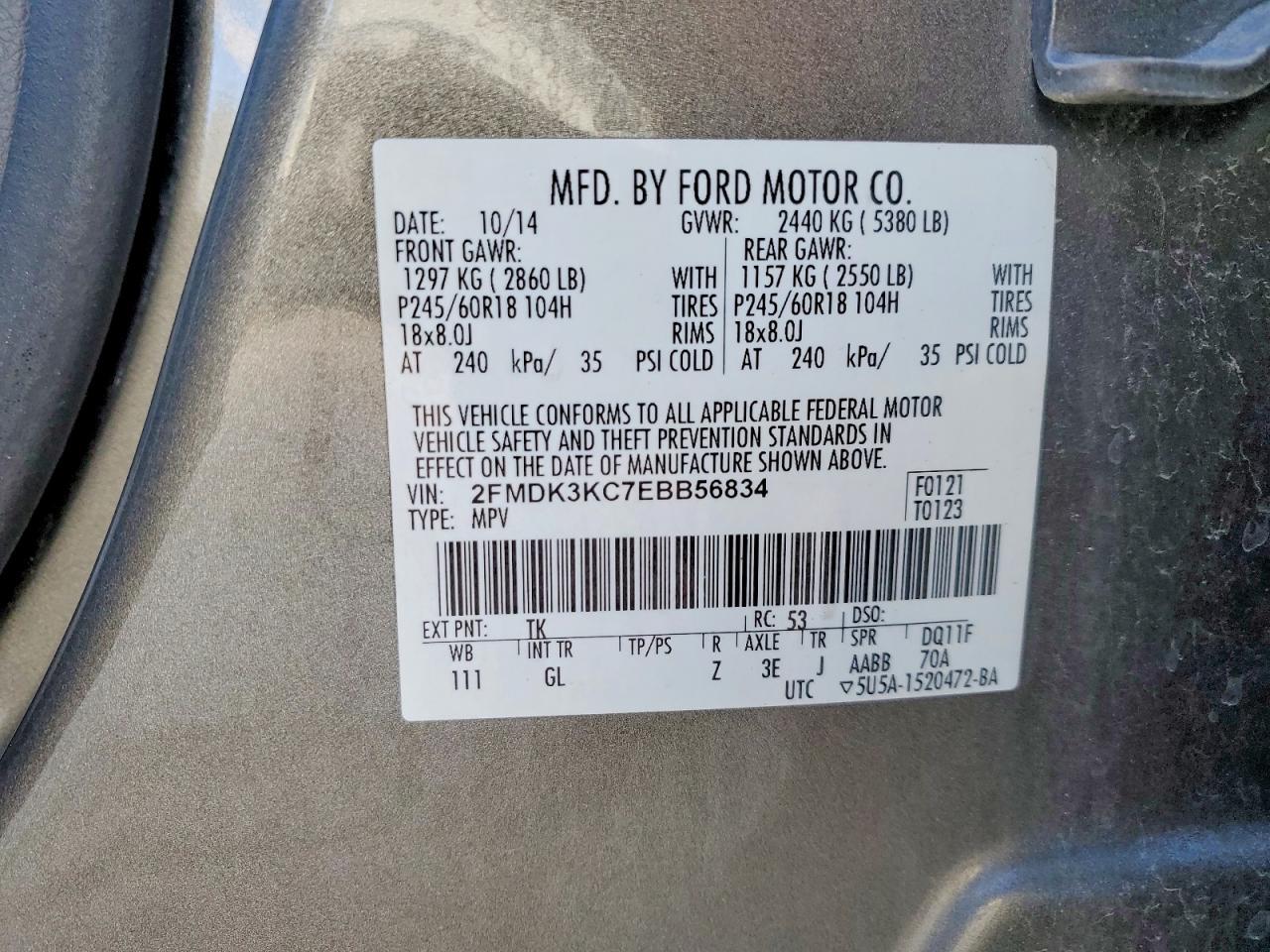 2014 Ford Edge Limited