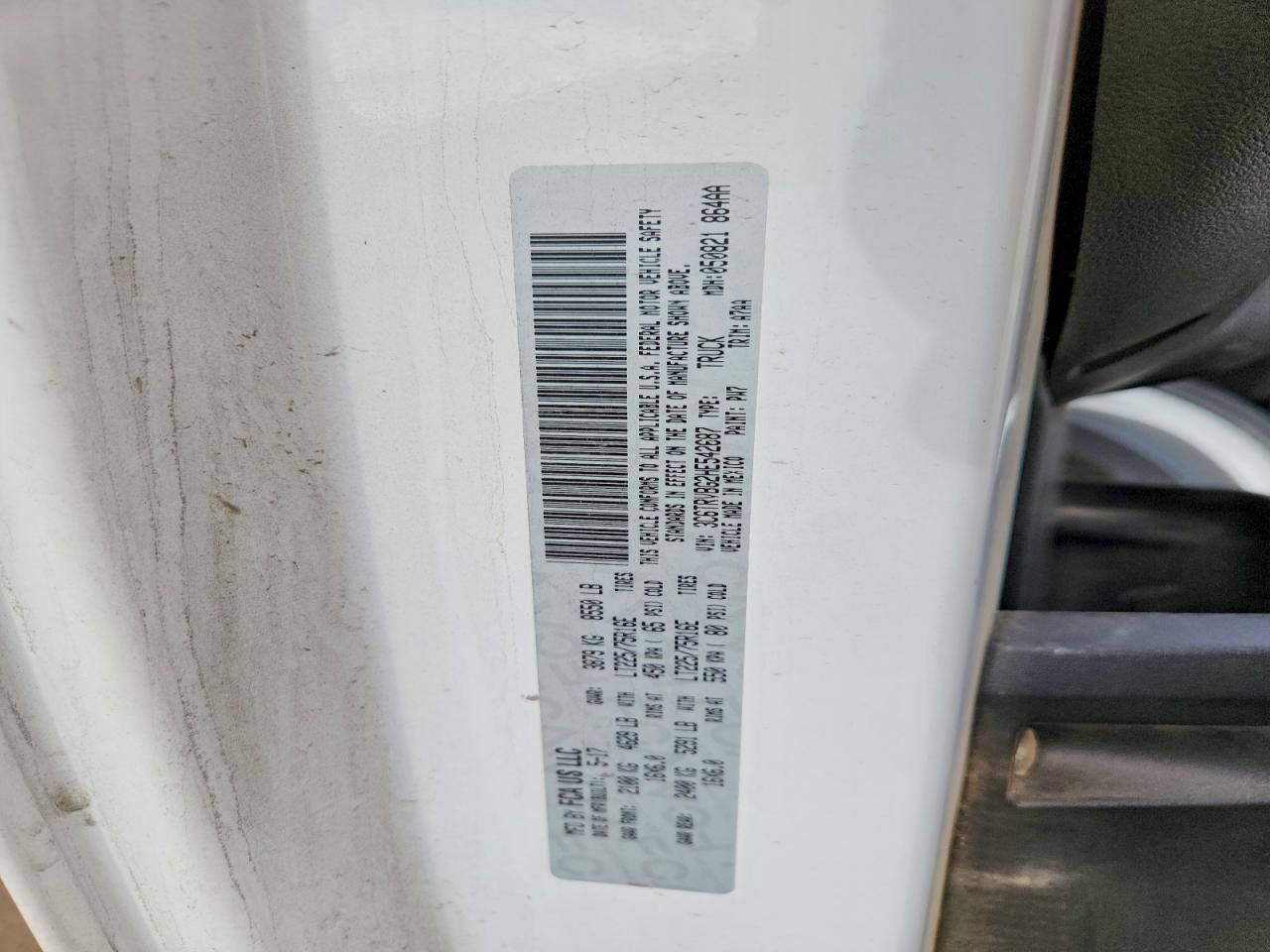 2017 Dodge RAM Promaster 1500 1500 High