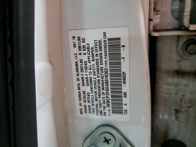 2010 Honda Accord exl