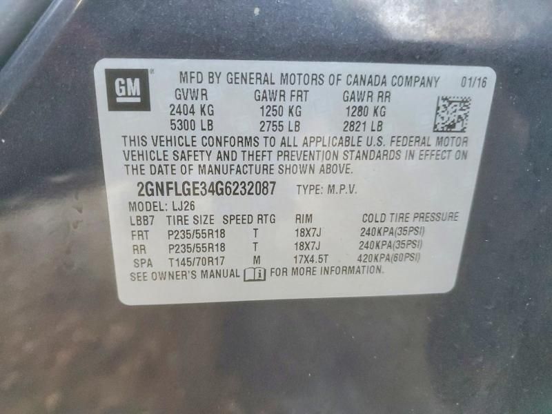 2016 Chevrolet Equinox ltz