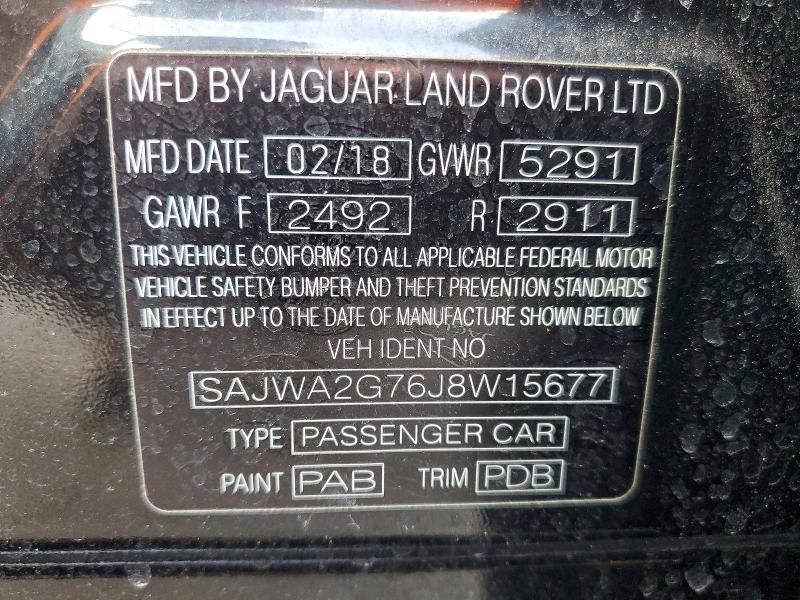 2018 Jaguar Xjl Portfolio