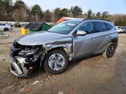 Hyundai salvage cars for sale: 2025 Hyundai Tucson Blue