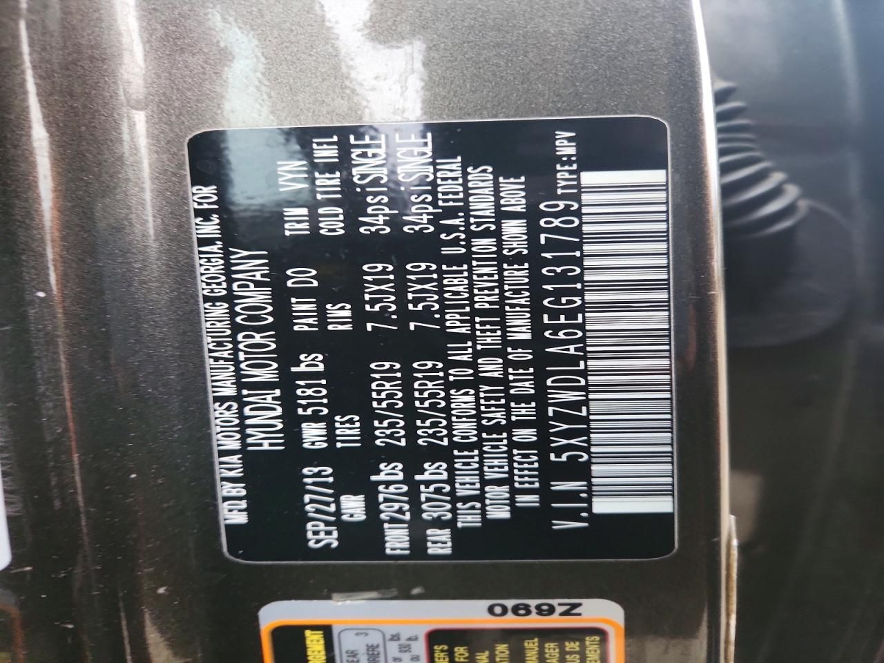 2014 Hyundai Santa fe Sport