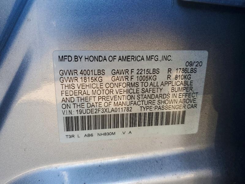2020 Acura ILX