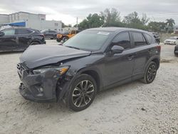Mazda Vehiculos salvage en venta: 2016 Mazda Cx-5 gt