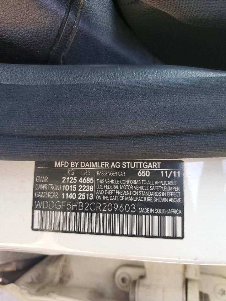 2012 Mercedes-Benz C 350