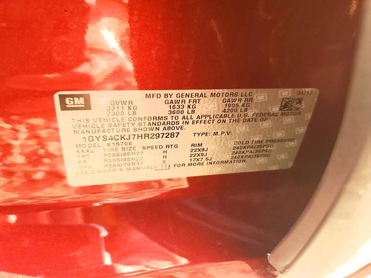 2017 Cadillac Escalade Premium Luxury